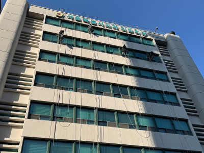 서울시 용산구 건물 외벽 청소